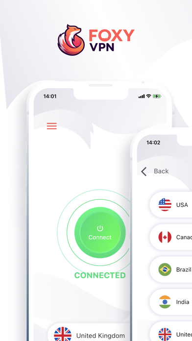 Foxy VPN Screenshot