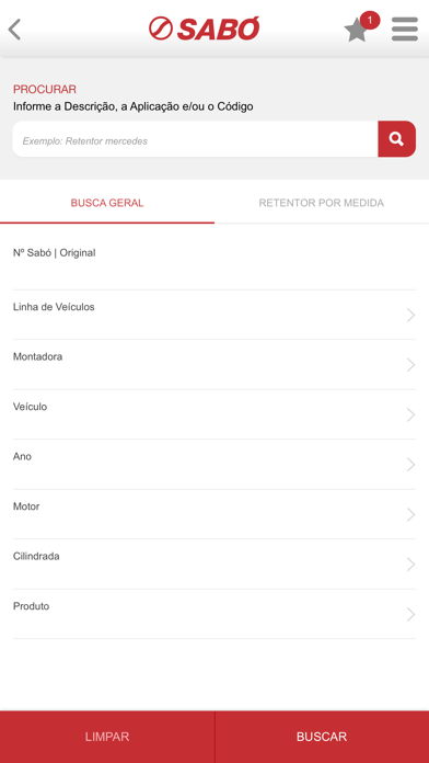 Sabó - Catálogo de Produtos Screenshot
