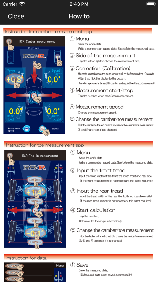 #1. RSR Alignment App (iOS) 由: TMC CO.,LTD