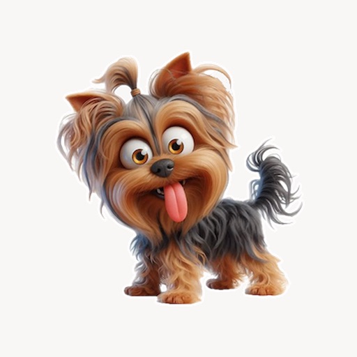 Goofy Yorkshire Terrier