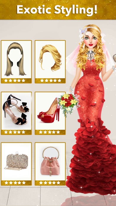 Wedding Games Fashion Dress Up Screenshot