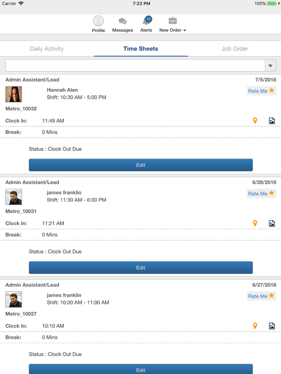 Screenshot #4 pour TrueGigs