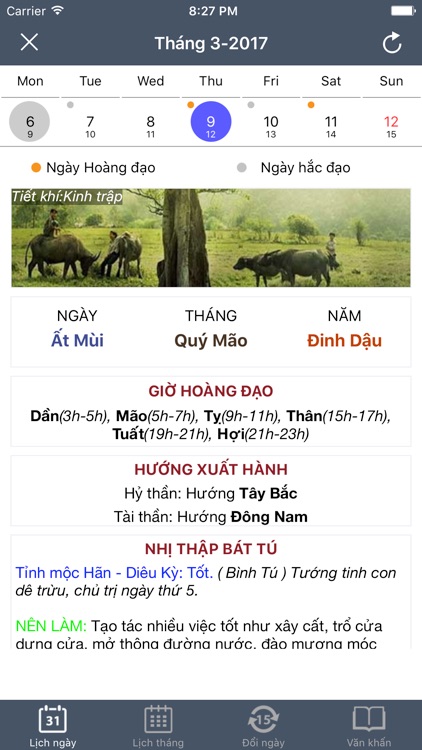 Lịch Âm Việt Nam 2025