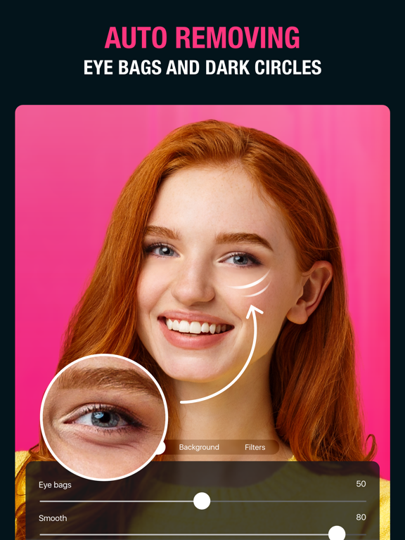 Tingo: AI Face Editor Retouch iPad screenshot 5 - Photo & Video app
