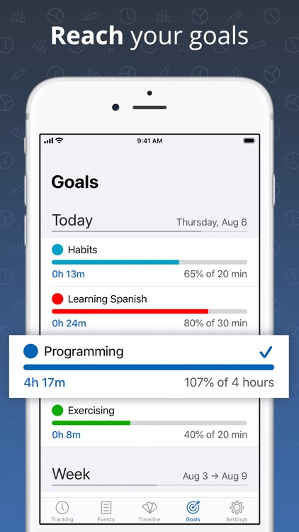 Timelines Time Tracking screenshot-4