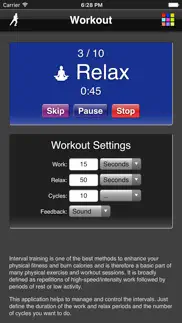 workout iPhone Captures Décran 2