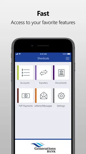 Generations Bank Mobile screenshot 2