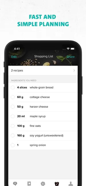 Freeletics Nutrition screenshot 4