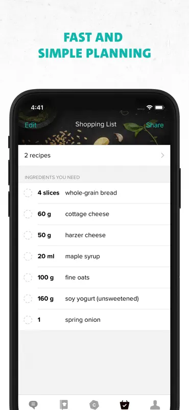 Freeletics Nutrition screenshot 4 of 5