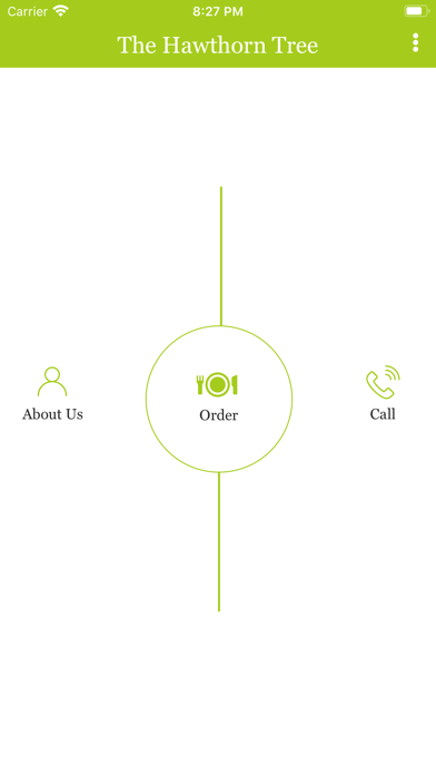 Hawthorn Tree Coffee iPhone screenshot 3 - Business app