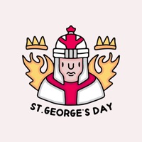 St. Georges Day Stickers