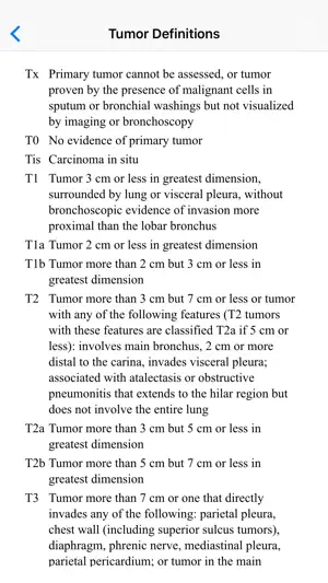 Lung Cancer Stage screenshot 2