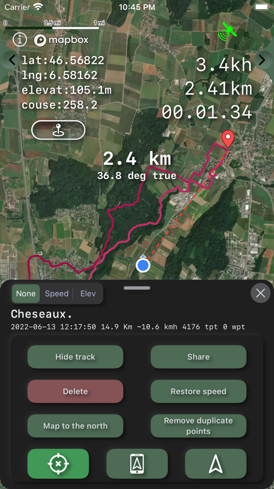 #2. GPS Tracker: Offline Maps, GPX (iOS) 게시자: SERGEI BEZDENEZHNYKH