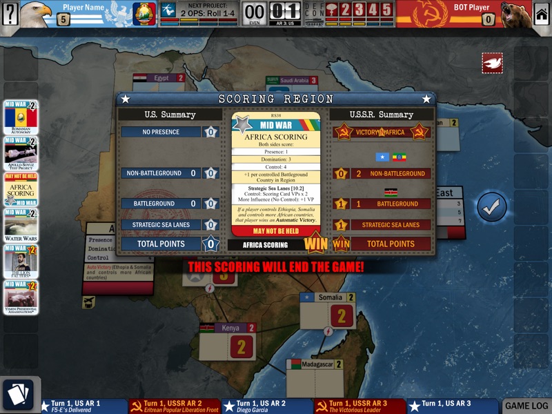 Twilight Struggle: Red Sea screenshot 6