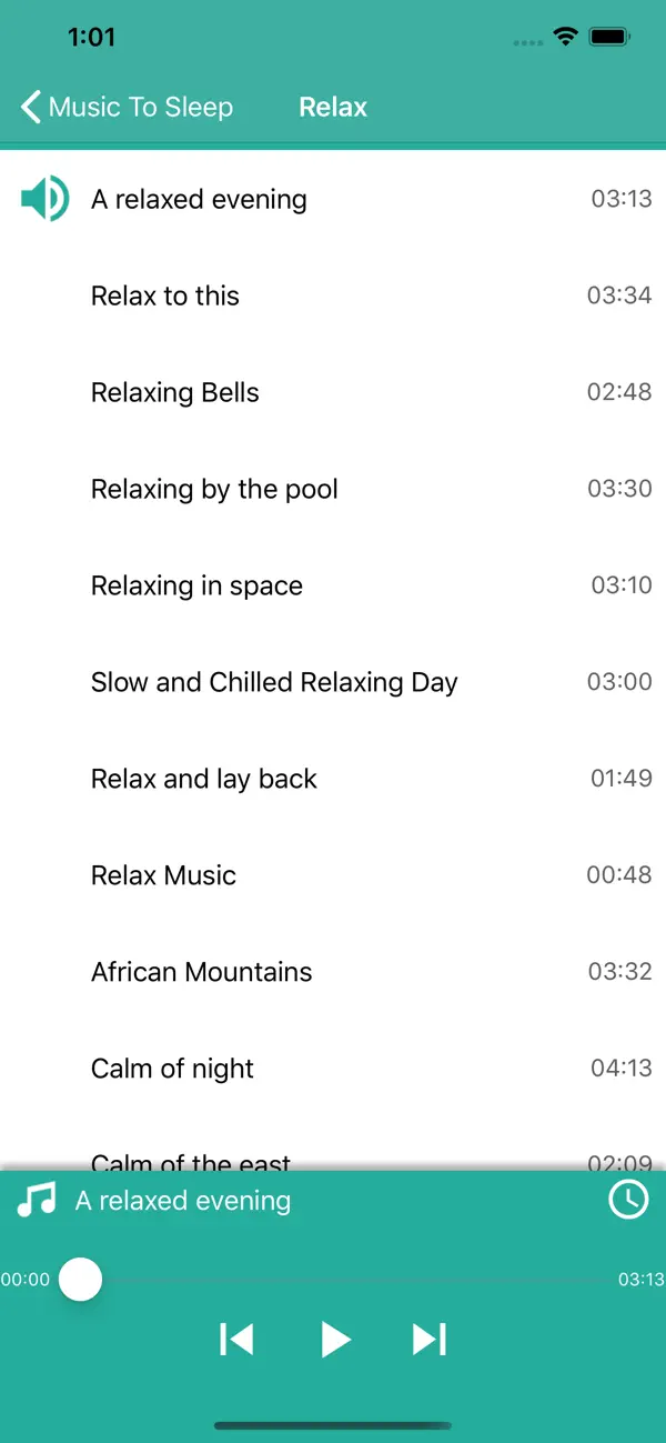 Screenshot #3 pour Musique pour Dormir & Sons