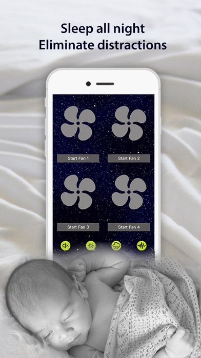 NiteFan - White Noise Fan App Screenshot