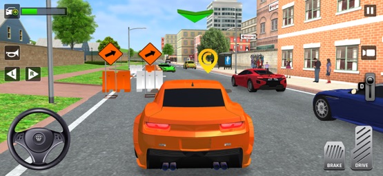 Screenshot of City Taxi Driving: Driver Sim