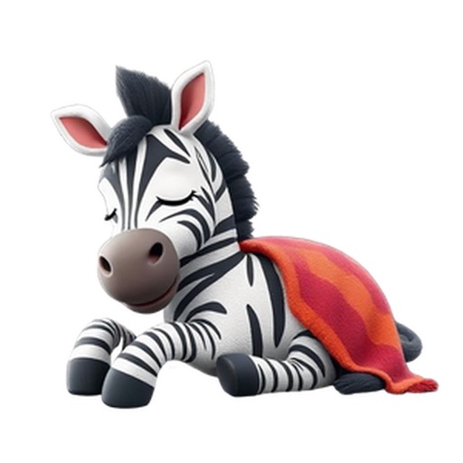 Zzz Zebra Stickers