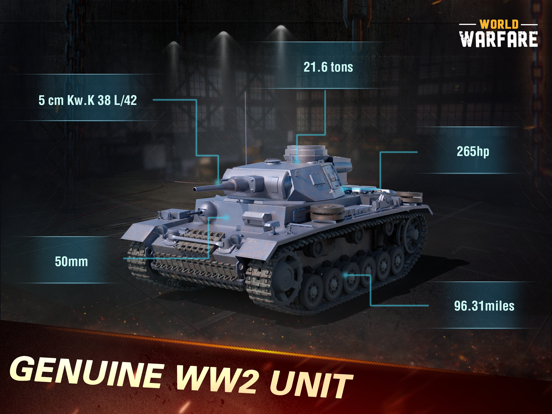 World Warfare iPad app afbeelding 4