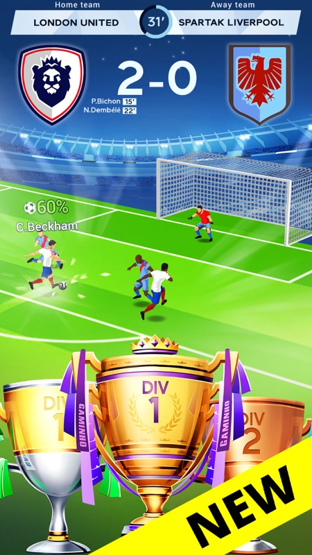 Idle Eleven - Magnate de fútbo screenshot 2