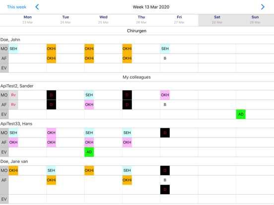 MedSpace Rooster iPad screenshot 2