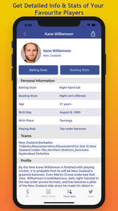 Cricket Fever:Live Score Stats screenshot 4
