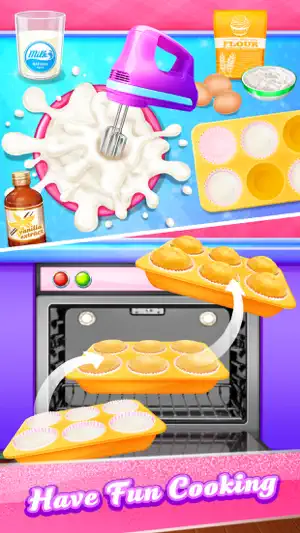 Glitter Cupcake Desserts screenshot 2