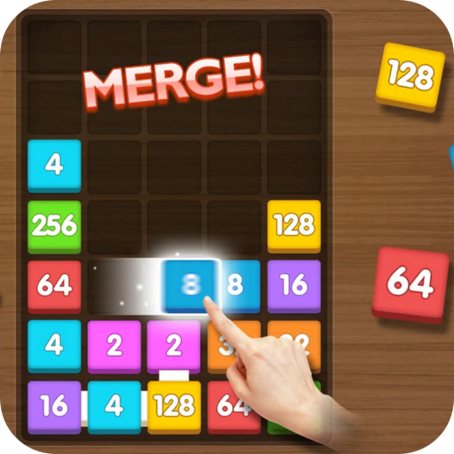 Merge Block Raising app icon