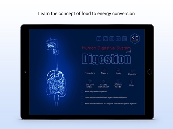 Screenshot #4 pour Human Digestive System