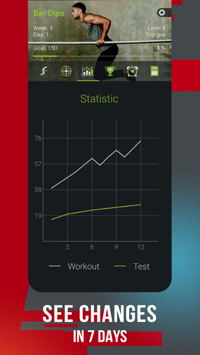 150 Dips Workout: Strong Arms Screenshot