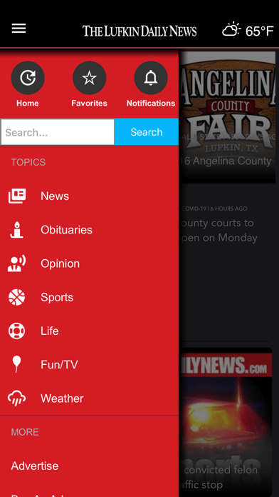 The Lufkin Daily News screenshot - News app preview