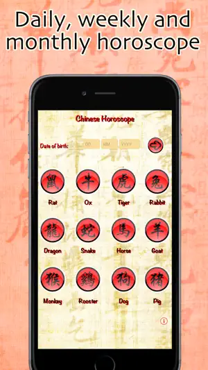Chinese Horoscope daily weekly screenshot 1