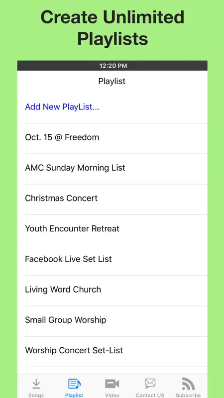 Worship Backing Tracks screenshot 3 of 5