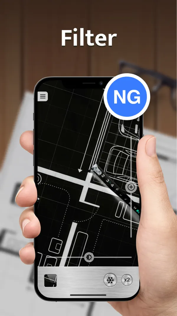 Lupe Plus: Mikroskop + Licht iPhone App Screenshot 5 – Lifestyle