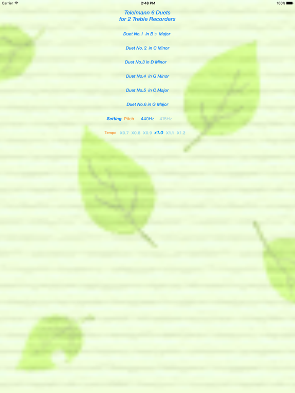 Screenshot #4 pour Telemann 6  Duets