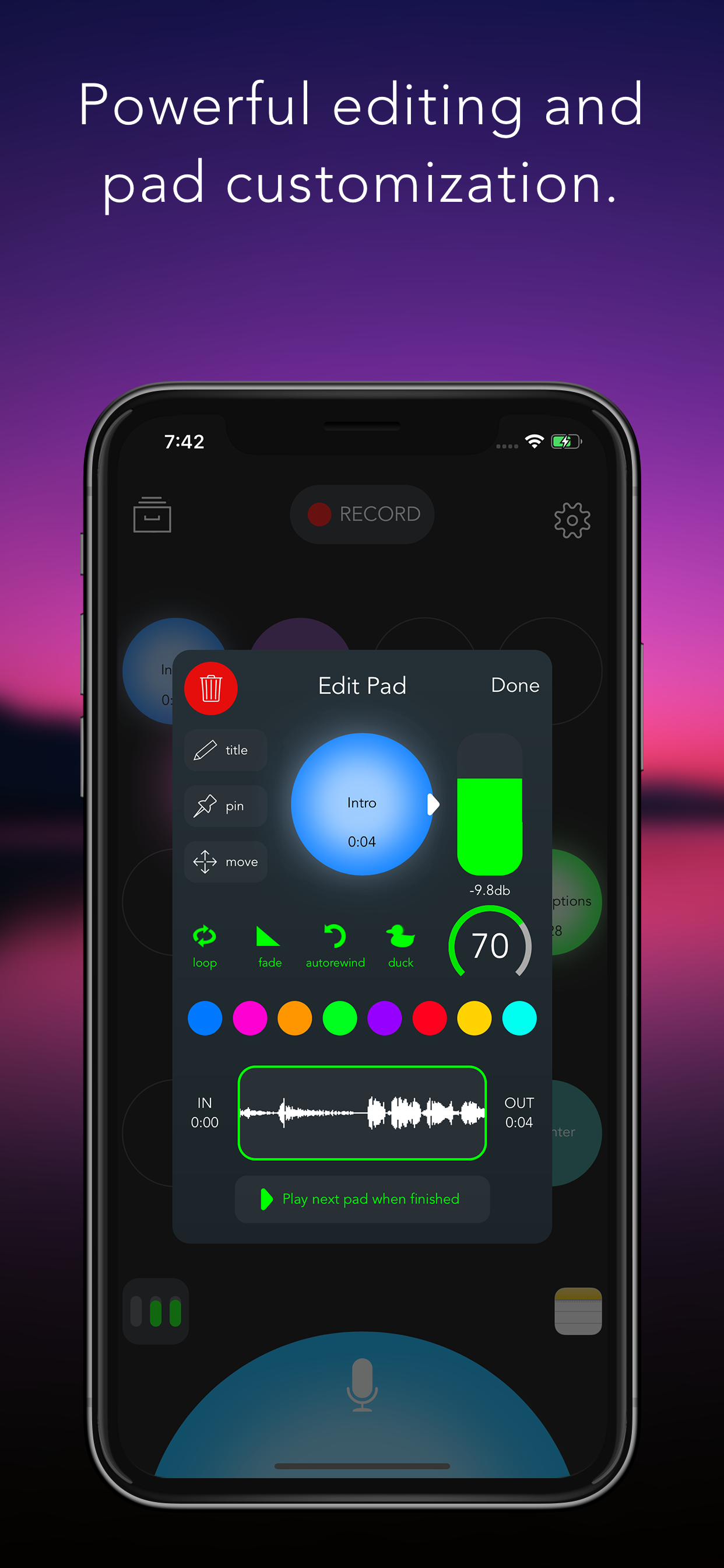 Backpack Studio Soundboard screenshot 8