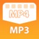 MP4 to MP3 Converter ™ app icon - Utilities app for iPhone