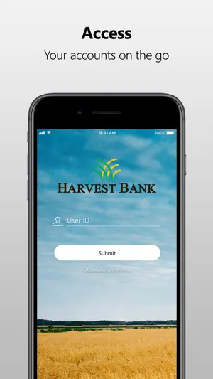 Harvest Bank Mobile screenshot 1