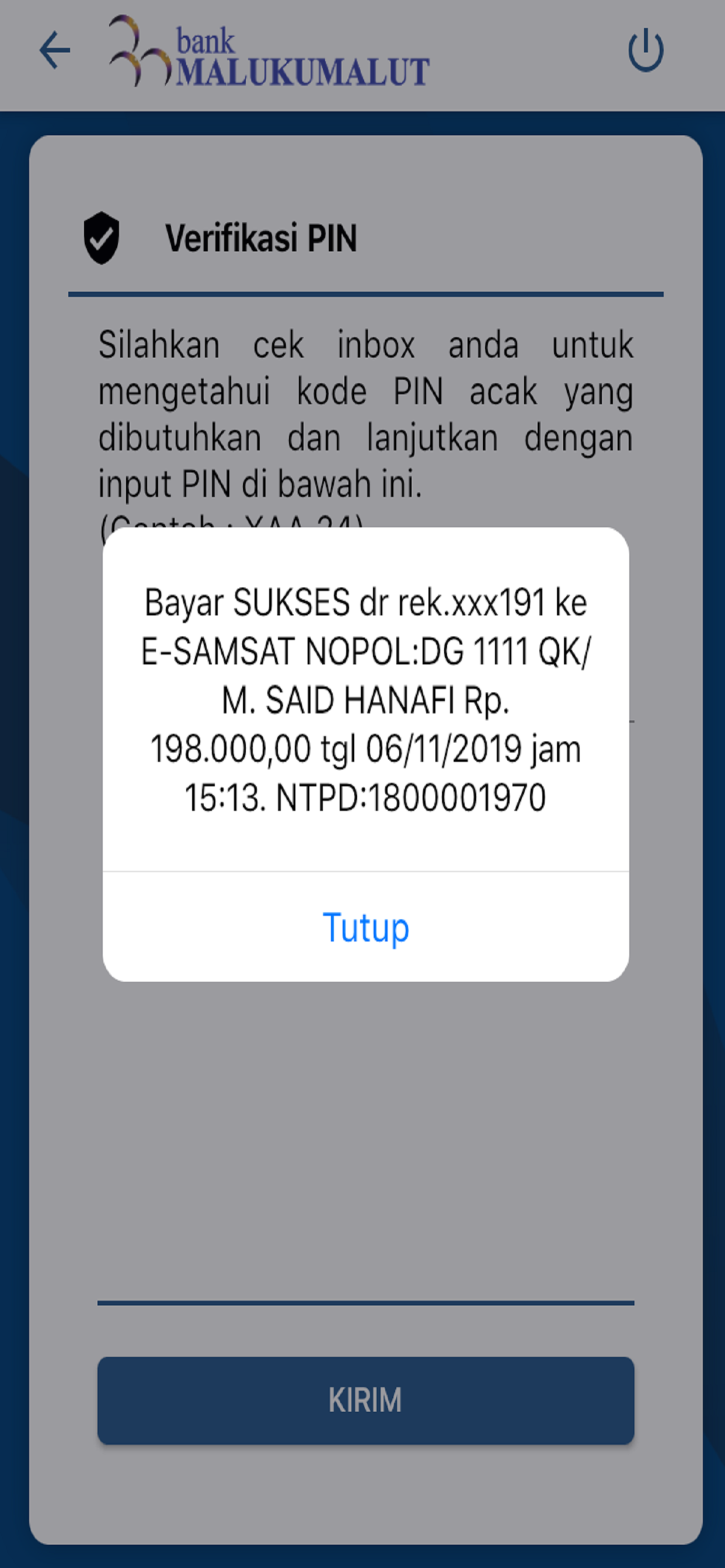 Bank Maluku Malut Mobile screenshot 2