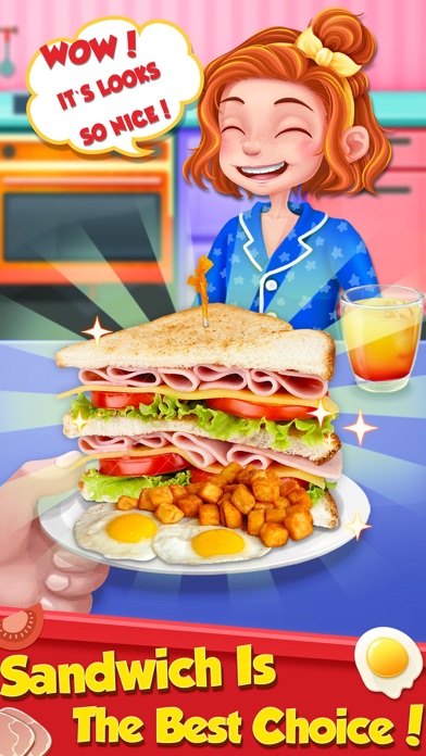 Breakfast Sandwich Food Maker Screenshot