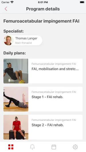 PTassistance screenshot 2