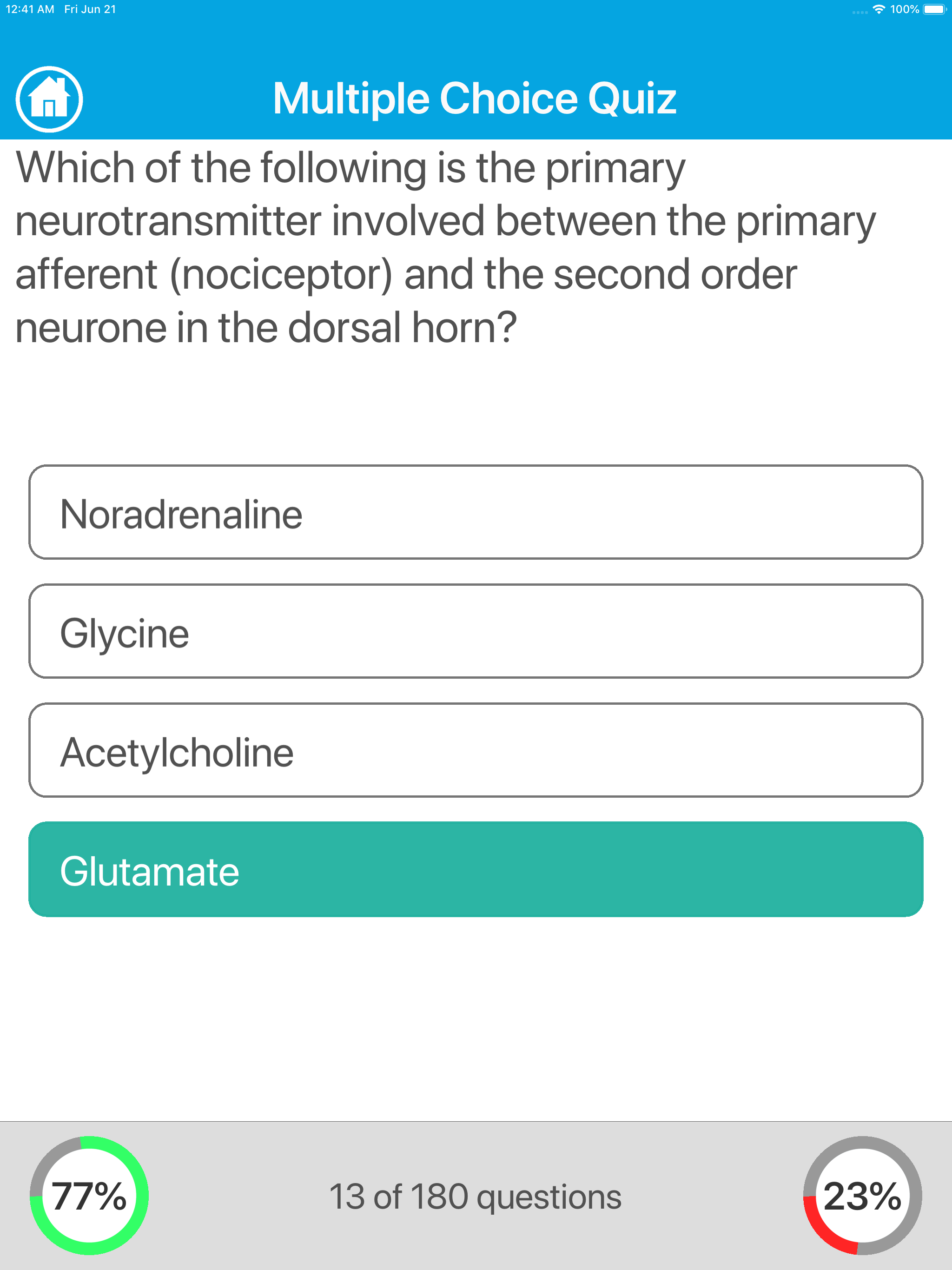Neurology Quiz screenshot 7