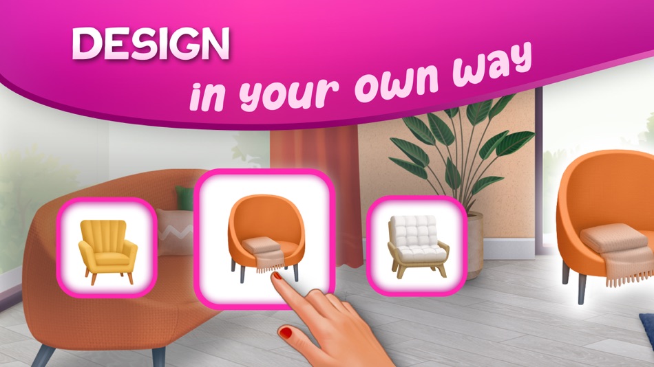 #3. DesignVille: Merge & Design (iOS) 由: TAPCLAP