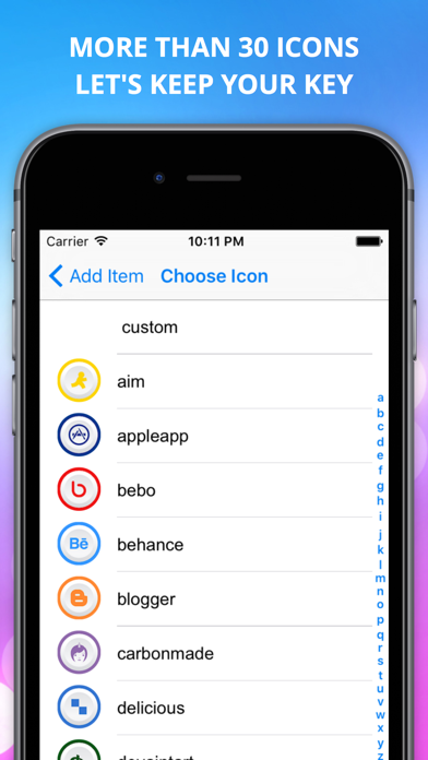 Screenshot #2 pour One Time Password: 2FA Vault