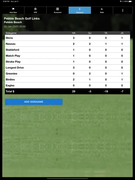 mScorecard - Golf Scorecard