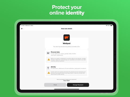 Neptune - Mobiele beveiliging iPad app afbeelding 4
