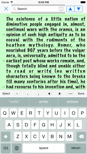iWriters screenshot 3