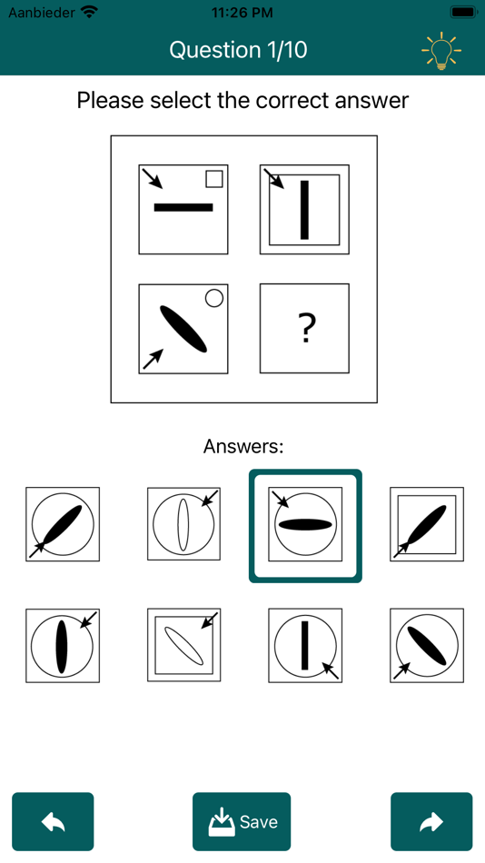 #1. IQ Test: Raven's Matrices 2 (iOS) 由: Perfect Consulting B.V.