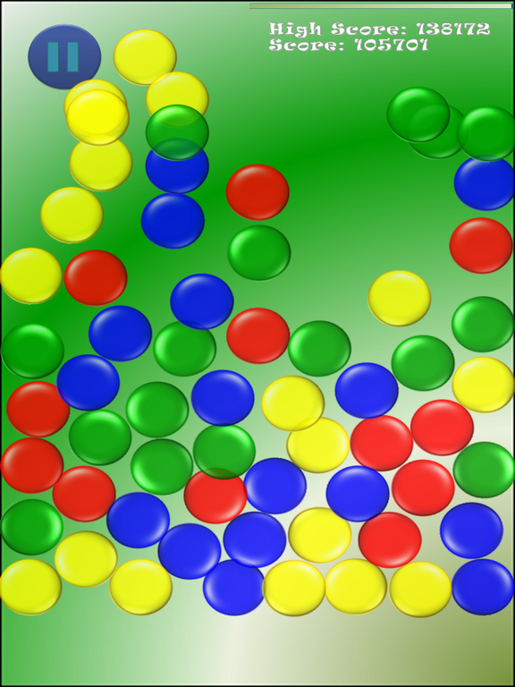 Brain Game 14 Bubble Physics iPad screenshot