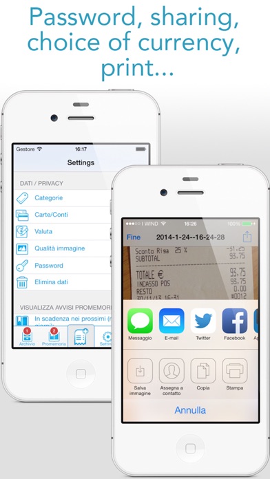 aBill - Management of receipts Screenshot